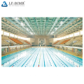 Fácil instalación de bajo precio Gran amplio acero Carretera de acero marco marco de la piscina construcción del techo de la piscina